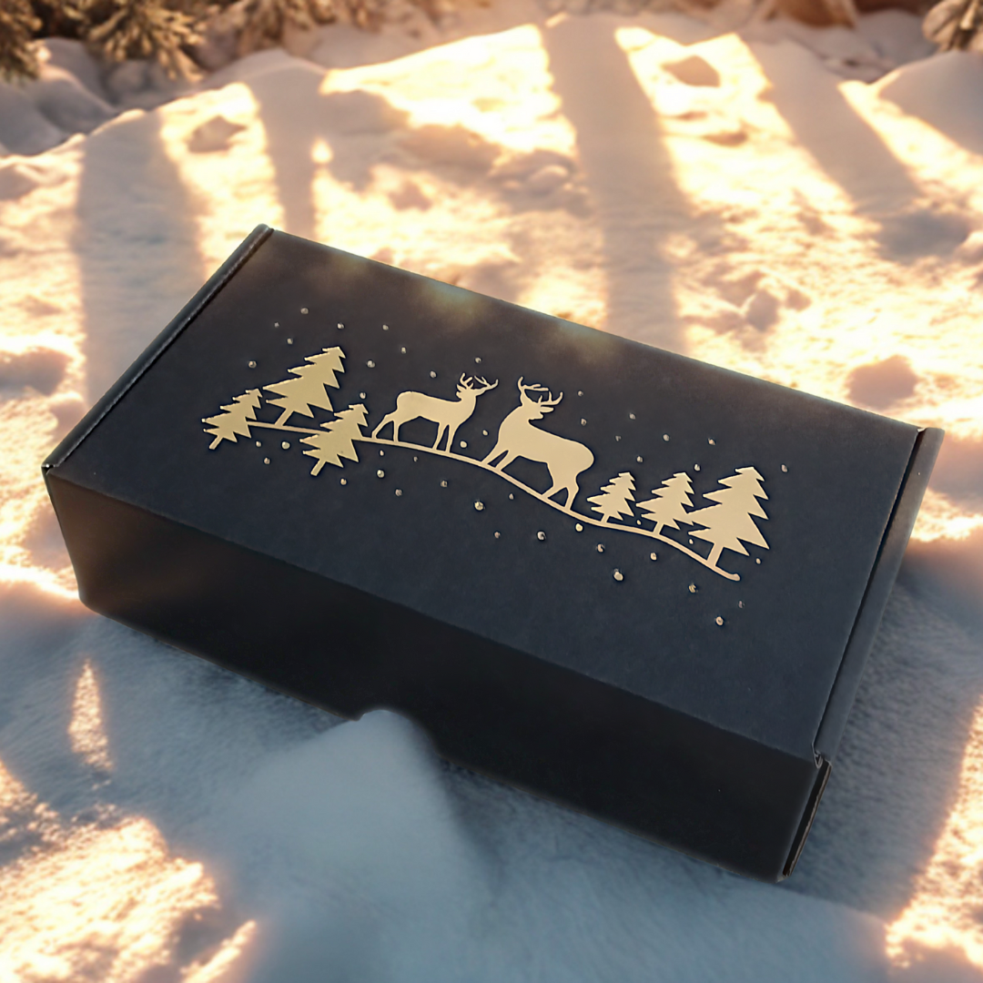 Jõuluduo kinkepakendis